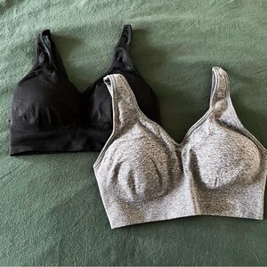 Two Puma bras